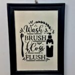 bath wall art