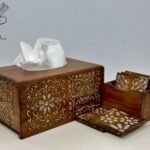 tissue box & coaster
