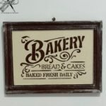 bakery wall art