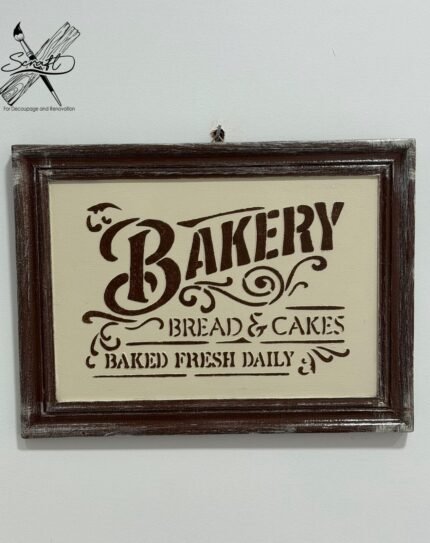 bakery wall art